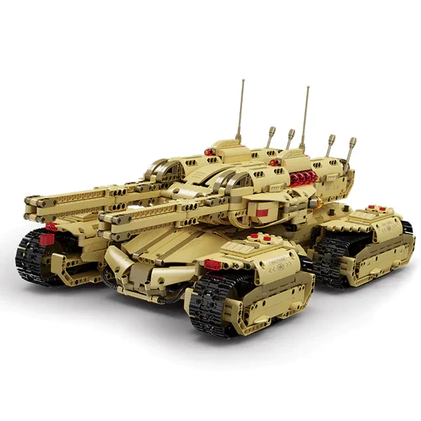 [With Motor] MouldKing 20011S Mammoth Tank Military