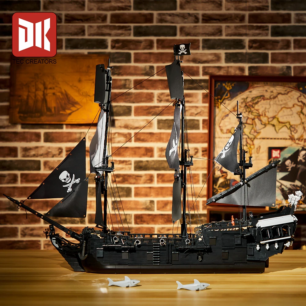 DK 6001 Movie Series The Black Pearl Ship Pirate