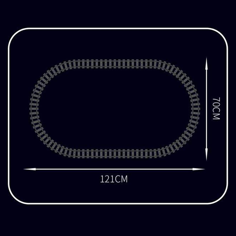 [With Motor] Mould King 12024 4-4-0 Steam Locomotive Technic