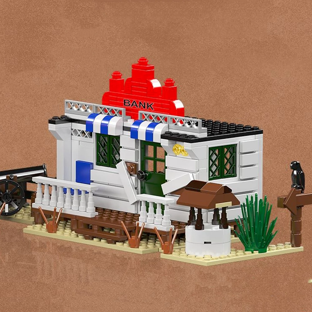 MouldKing 24062 Wild West-Bonk Heist Modular Buildings