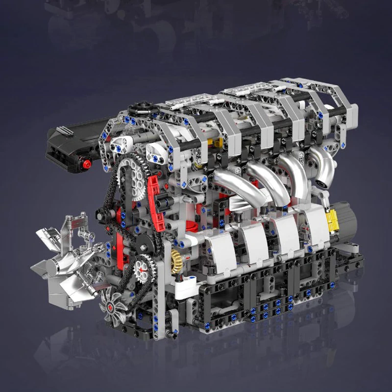 MouldKing 10087S L4 Gasoline Engine Technic