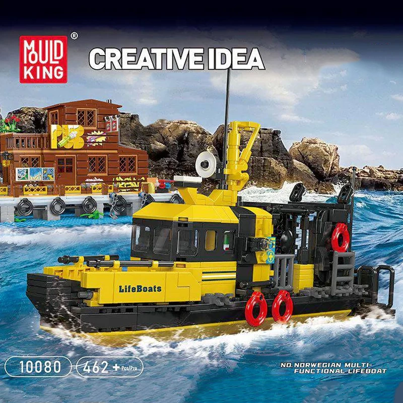 MouldKing Bustling Freeport Series Technic