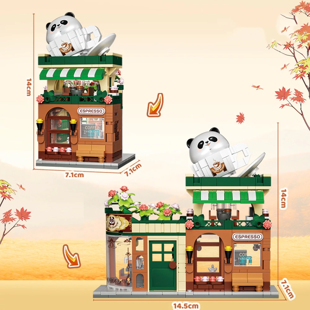 ZHEGAO 613023 Panda Cafe Modular Buildings