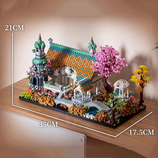 LEGO MOC [Mini Micro Bricks] LHCX 827 The Realm Of Secluded