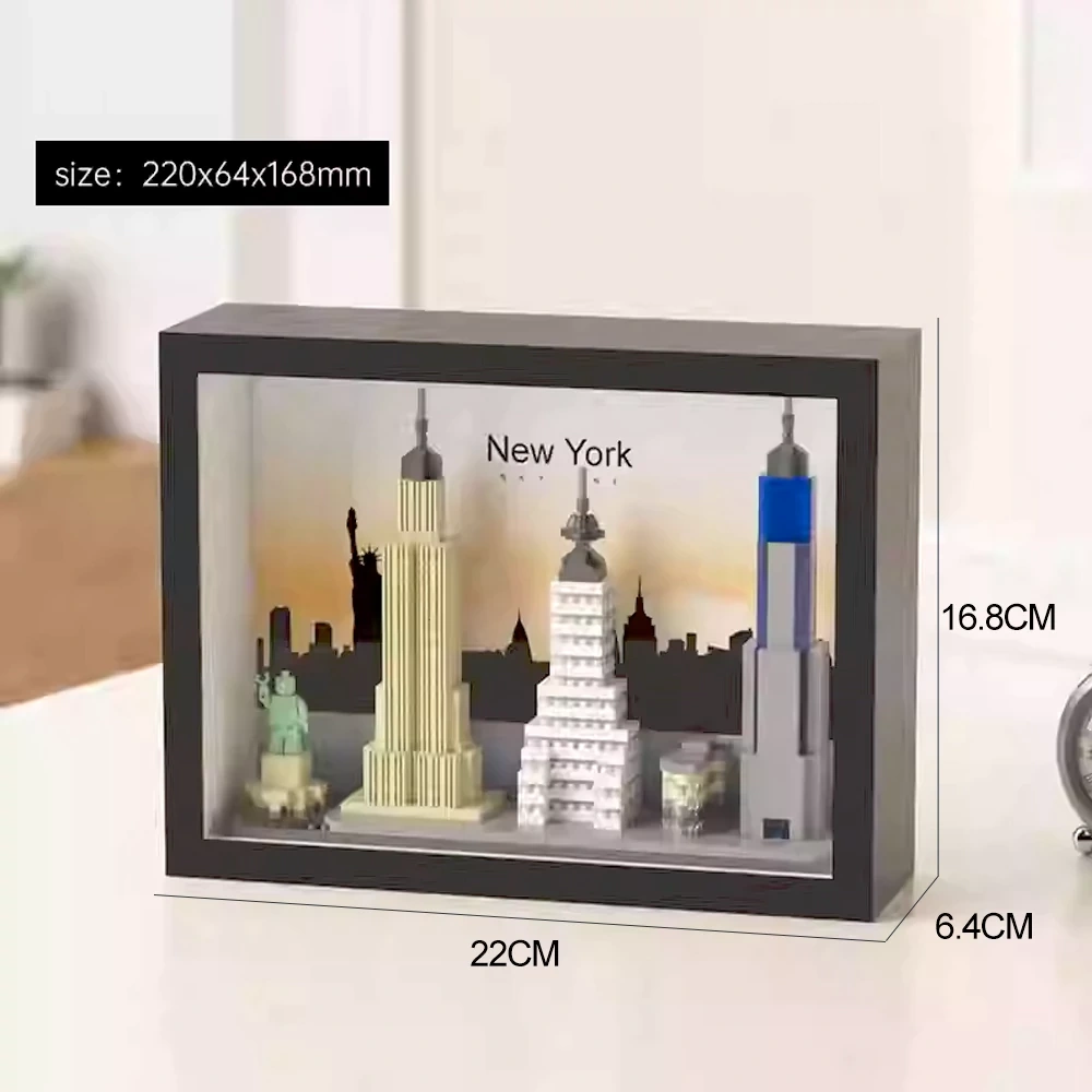 JIHUI CITY SKYLINE SERIES Photo Frame Creator Expert