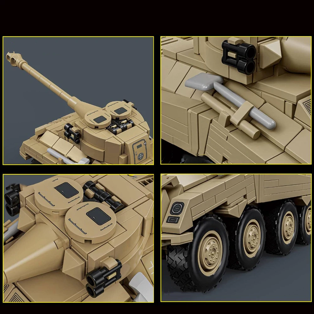 Leyi 66075 Sd.Kfz.234 PUMA Military