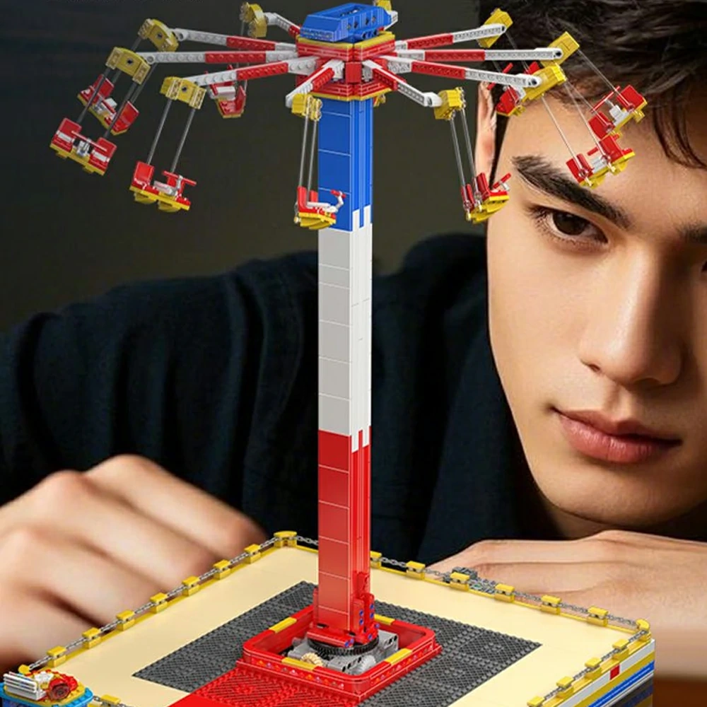 MouldKing 11016 FLYING SWING RIDE Creator Expert