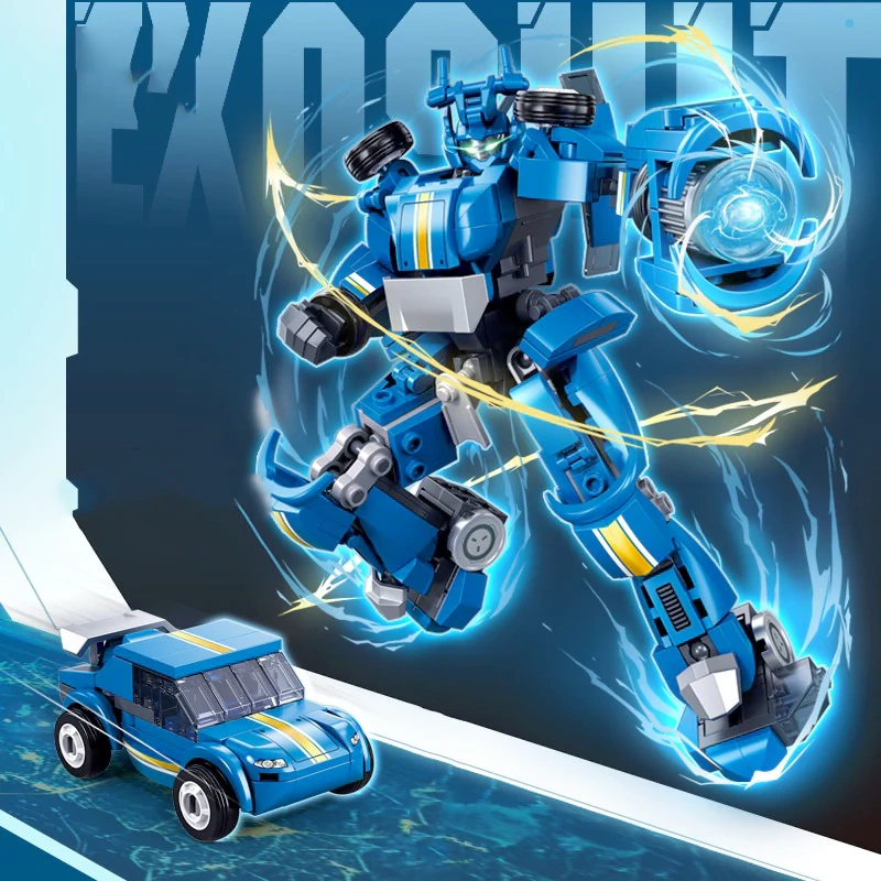 Sluban 2IN1 Metamorphic Robotics Mech Movie