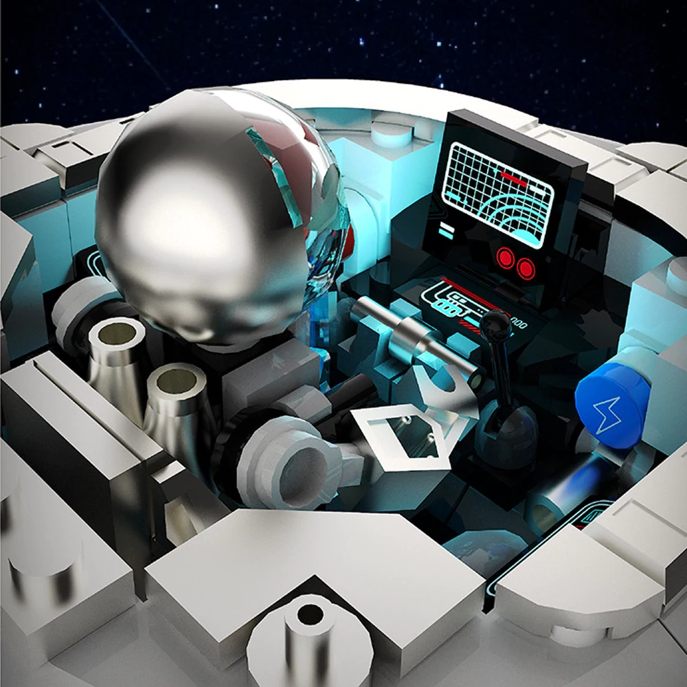TUOMU T3012 Space Explanation：Space UFO Spacecraft Technic