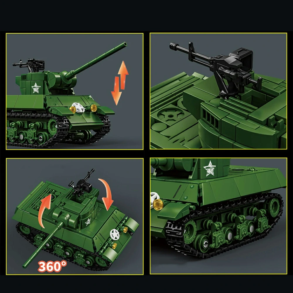 Leyi 66082 M36 TANK OESTROYER Military