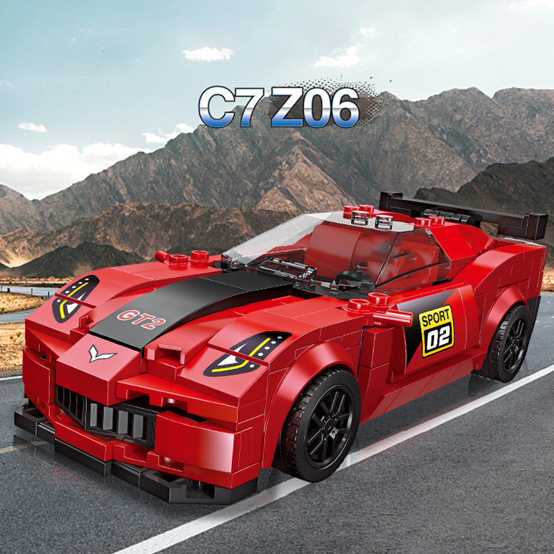 JIESTAR Speed Champions Model Cars Technic