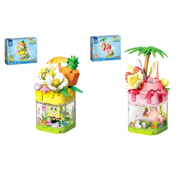 [Deal] [With Original Box] SEMBO SpongeBob SquarePants Sand Ice Box  Movie & Game