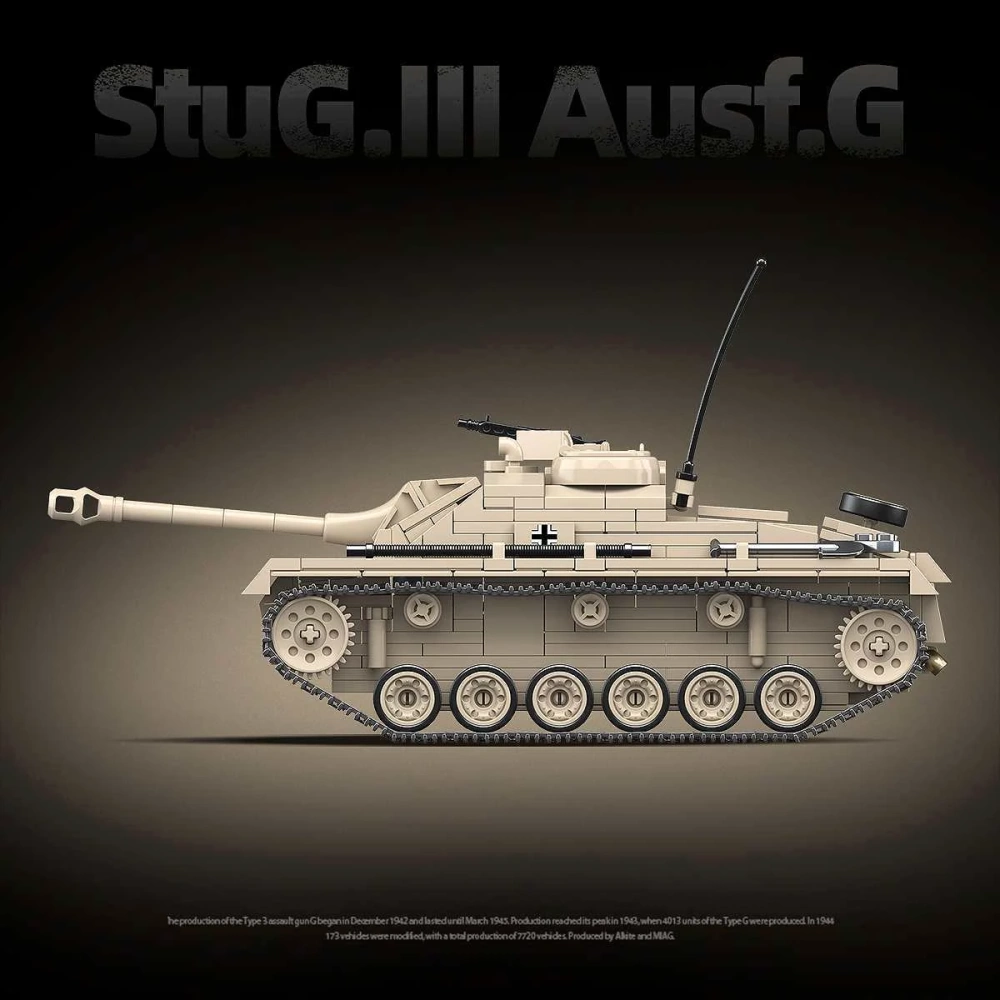 QUANGUAN 100307 StuG.III Ausf.G Tank Military