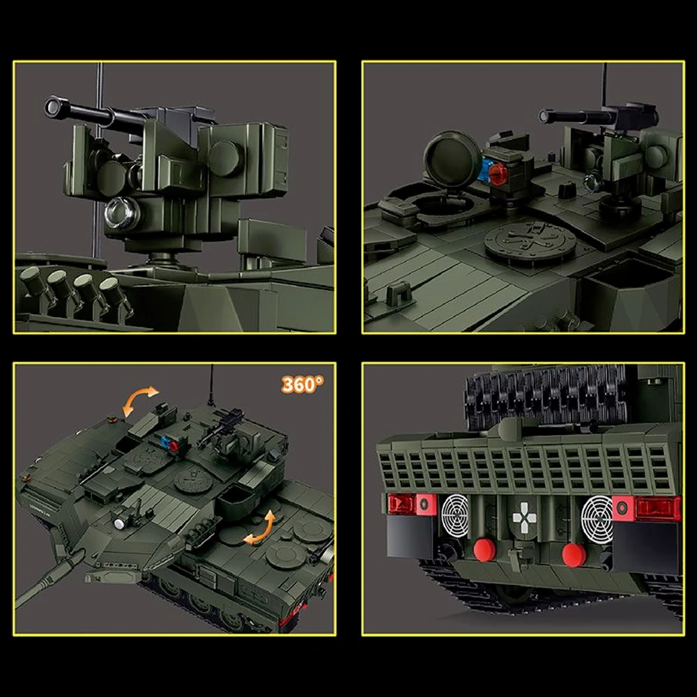 12GO 96012 LEOPARD 2A8 Tank Military