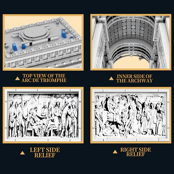[Pre-Sale] ReoBrix 66024 Arc de Triomphe Building