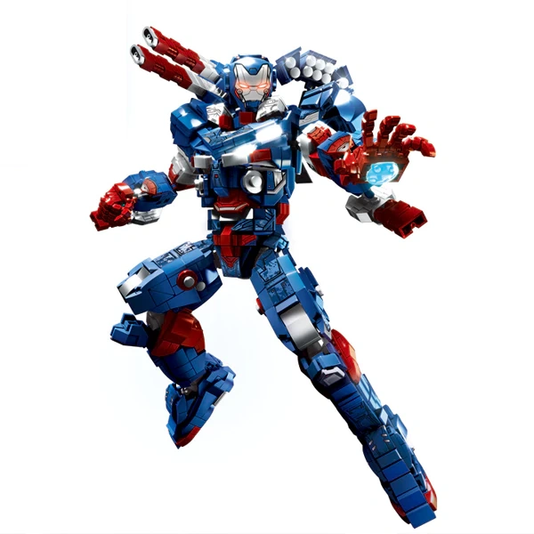 LY 76100 Iron Patriot Super Heroes