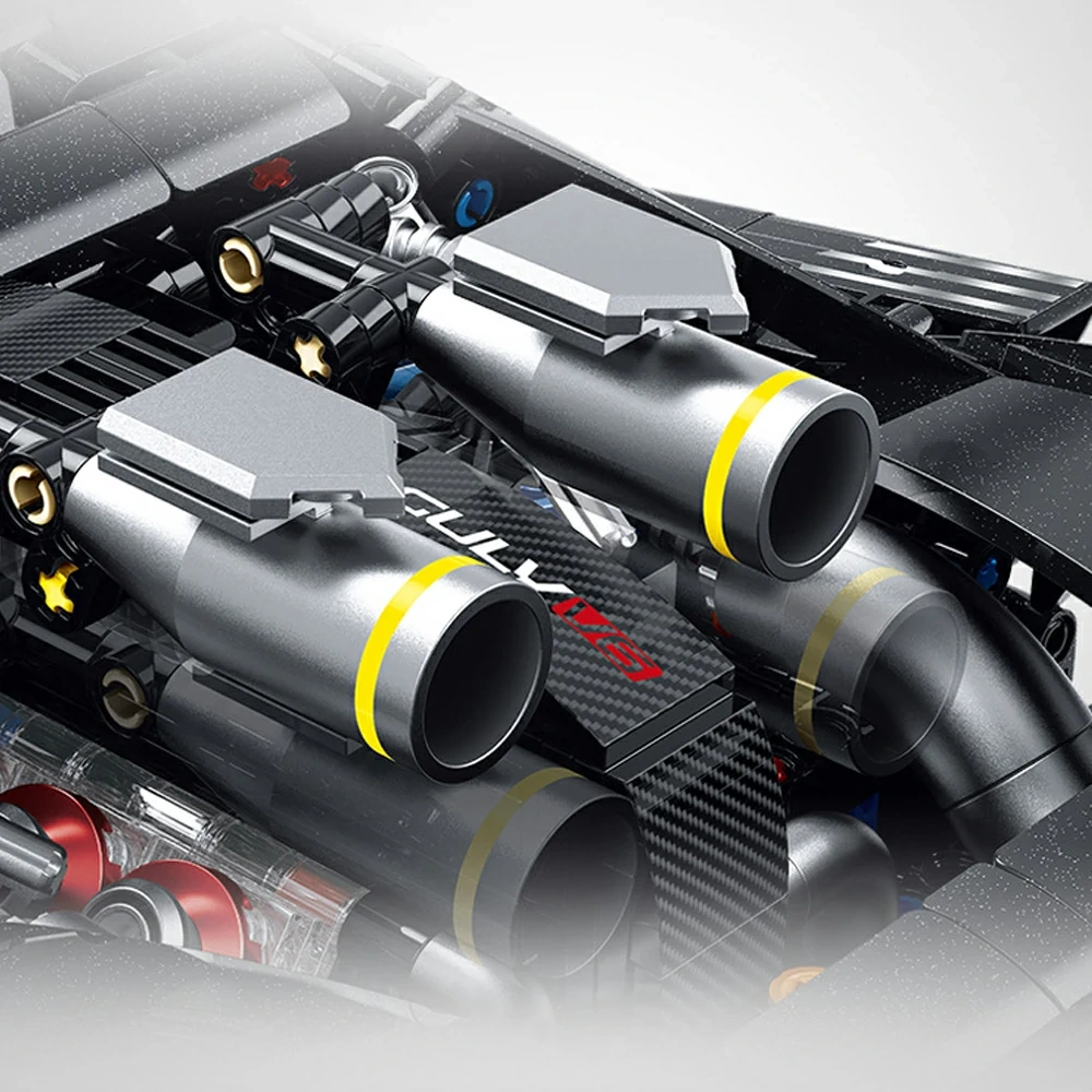 GULY 10627 Ferrari 296 1:8 Technic