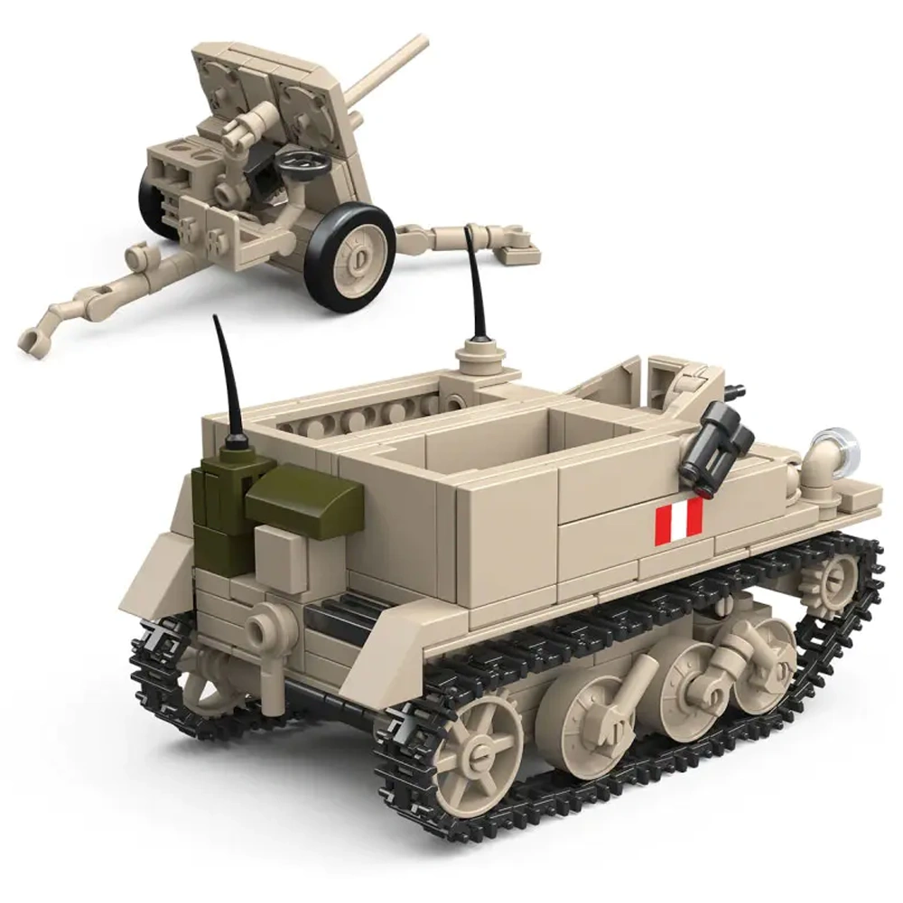 ThirdParty 300010 Bren Gun Carrier Ordnance QF 2-Pounder Military