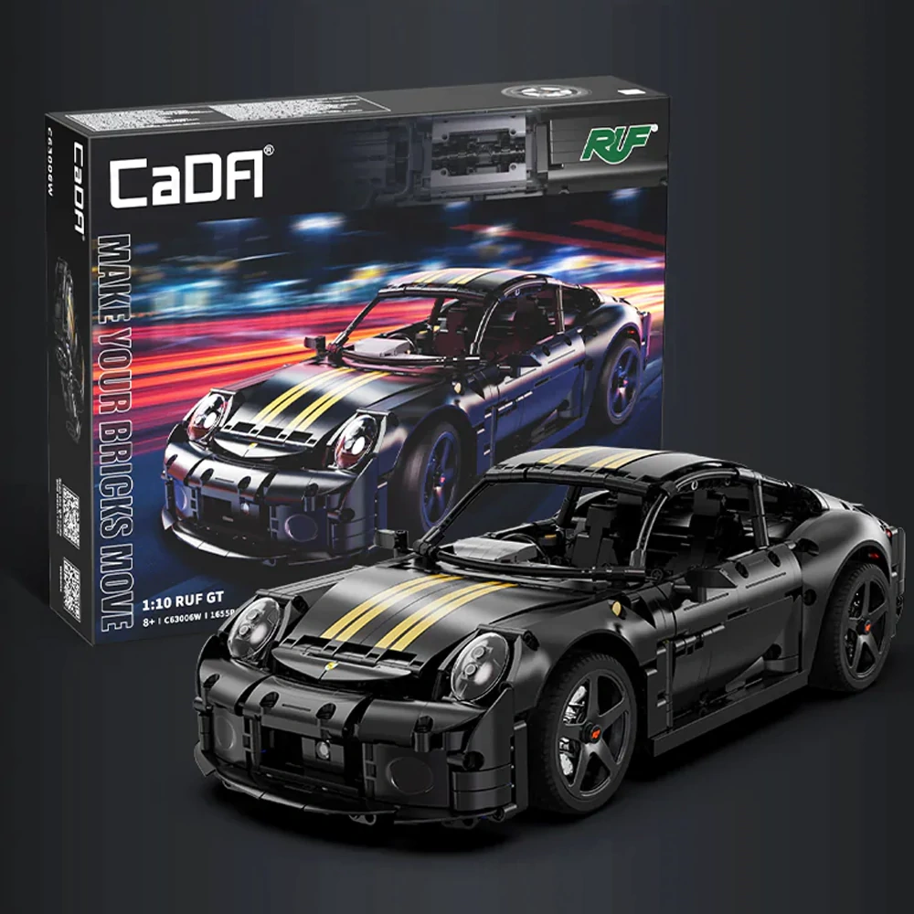CaDA C63006 RUF GT 2019 Remote-Controlled Sports Car Technic