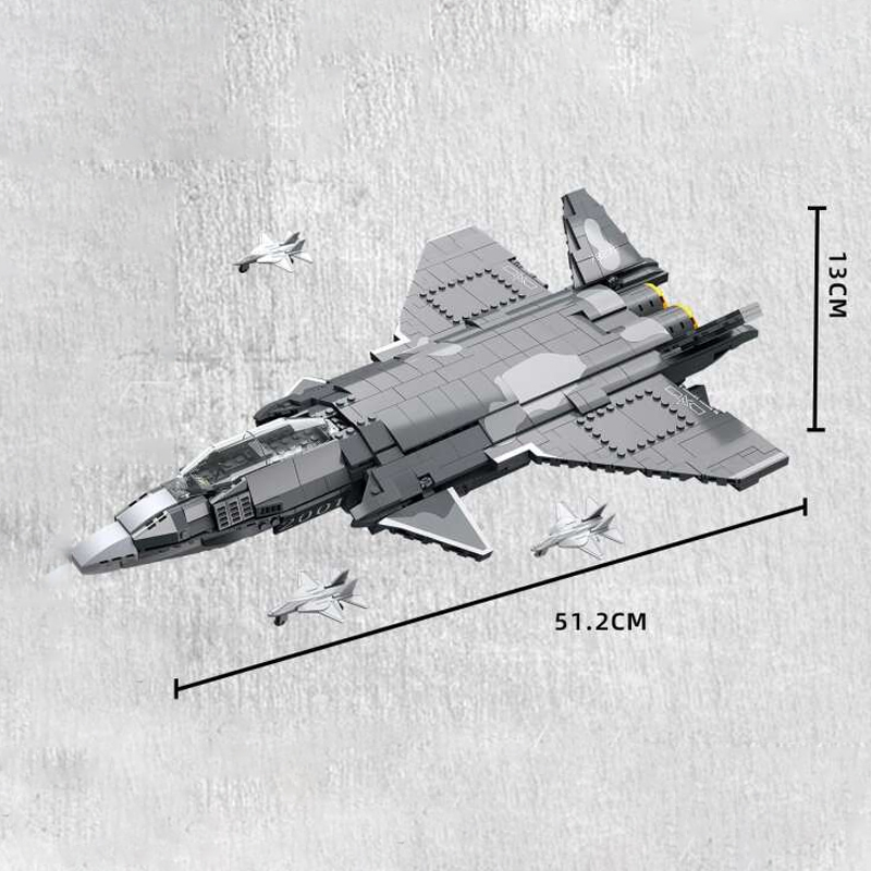 JIESTAR 61057 Glorious Mission J-20 Military