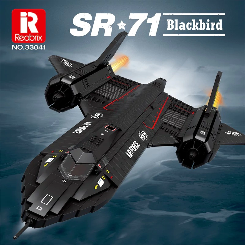 [Pre-sale] Reobrix 33041 SR-71 BLACKBIRD Military