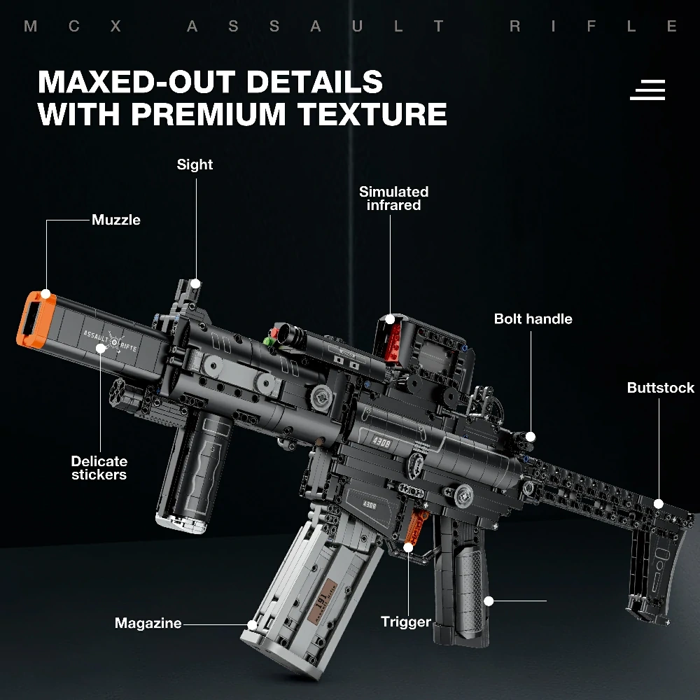 Reobrix 77025 MCX ASSAULT RIFLE Military