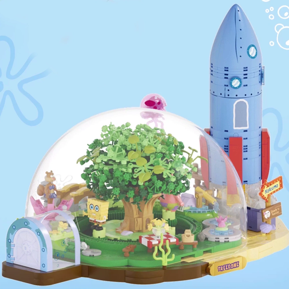 AREA-X AB0088 Sandy Cheeks Treedome‌ SpongeBob SquarePants Movie