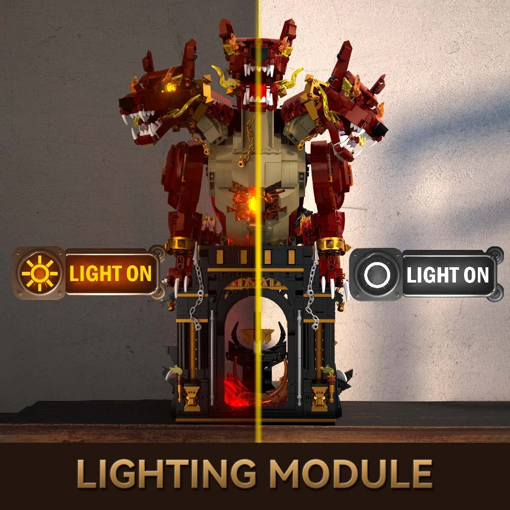 Iambrick Cerberus Costume Dog