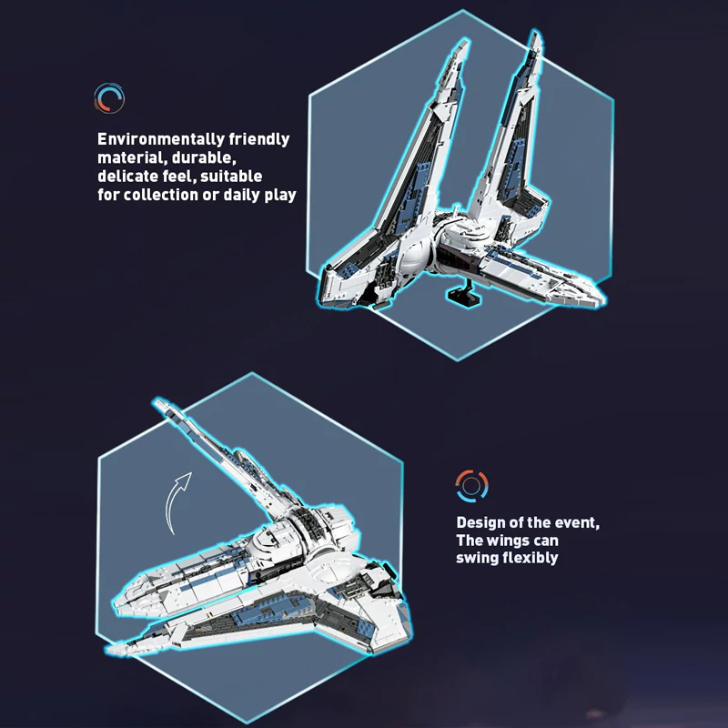 BAKA 33918 Interstellar Fighter Jet Star Wars US Warehouse Express
