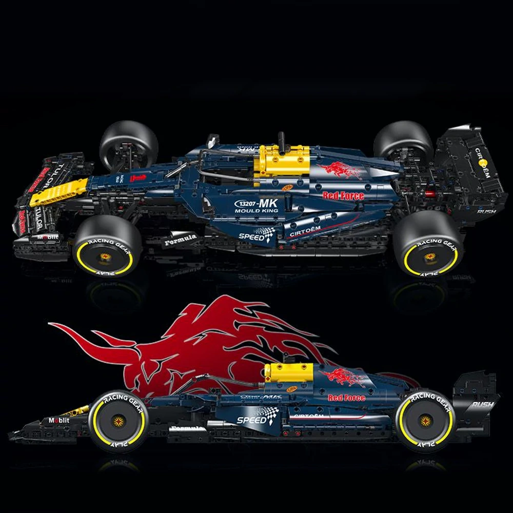 MouldKing 13207 RB20 Racing Car Technic