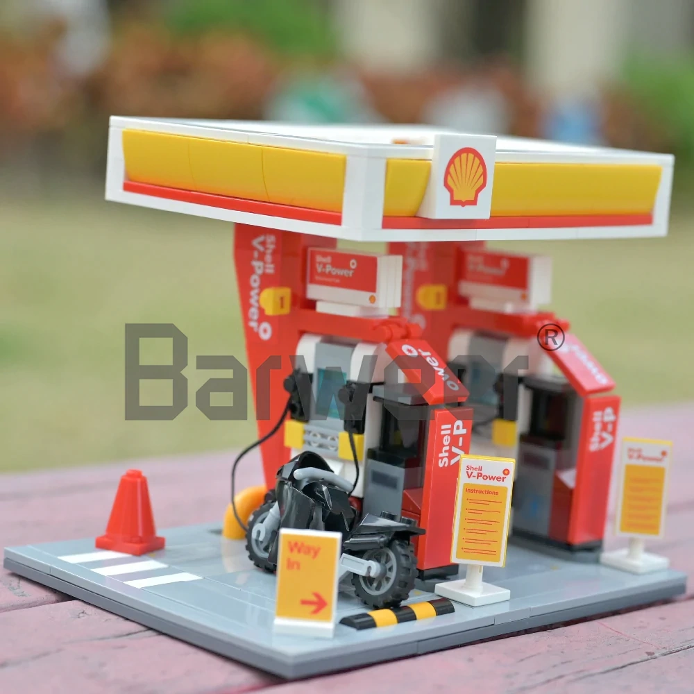 CaDA Shell Gas Station Series Creator Expert