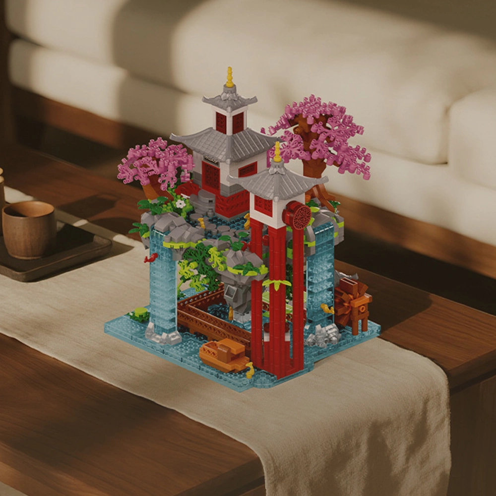 [Mini Micro Bricks] MOYU MY92060 Peach Blossom Paradise Modular Buildings