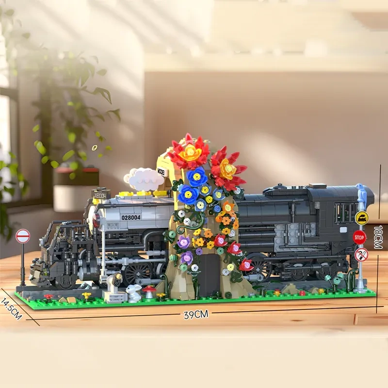 XMORK 028004 TRAIN BOOKEND Booknook Creator Expert