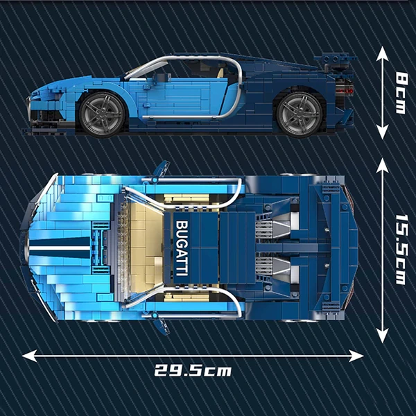 MouldKing 10111 Bugatti Chiron Technic