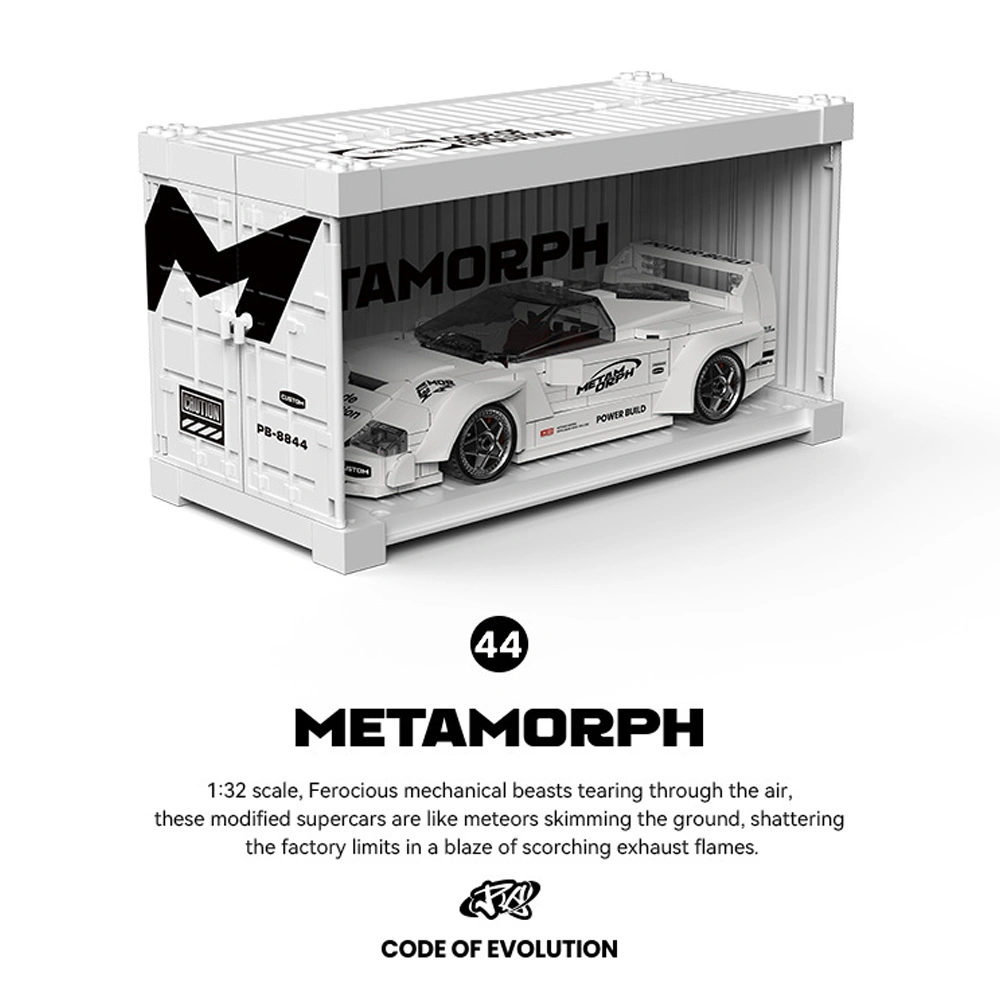 PowerBlock PB8844 METAMORPH F40 Sports Car Technic