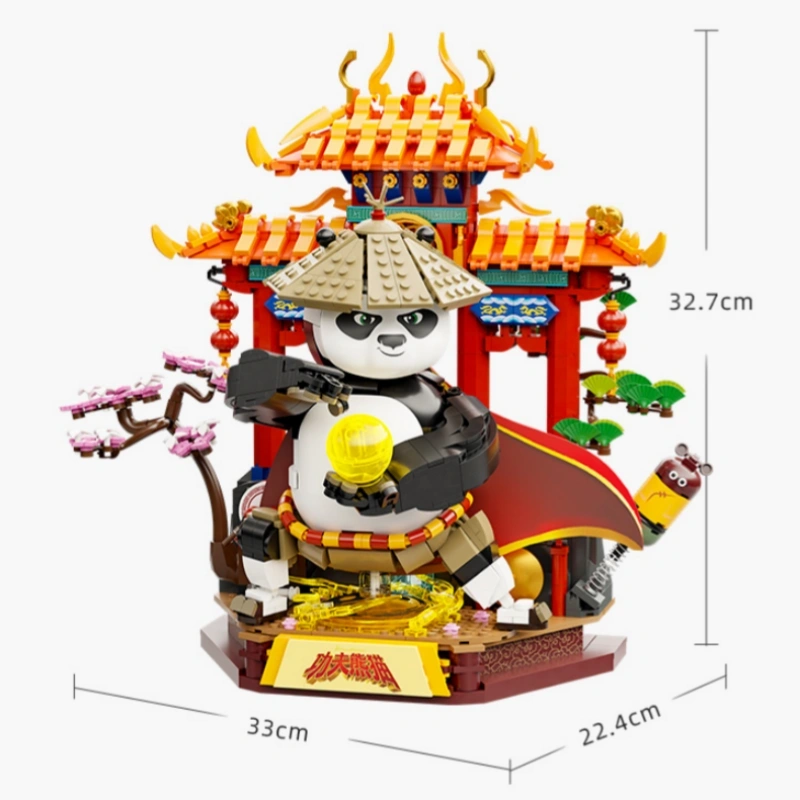 LEGO MOC Pantasy 86509 Kung Fu Panda Dragon Warrior Movie & Game