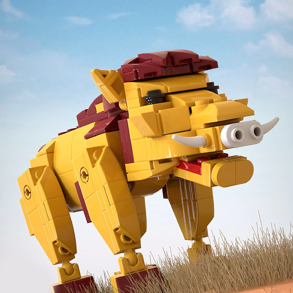 TUOMU T2020 4IN1 African Animals Creator Expert