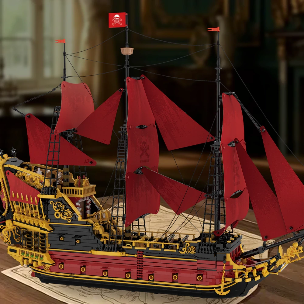 Revenge Sailing Ship LEGO Set for Ship Builders