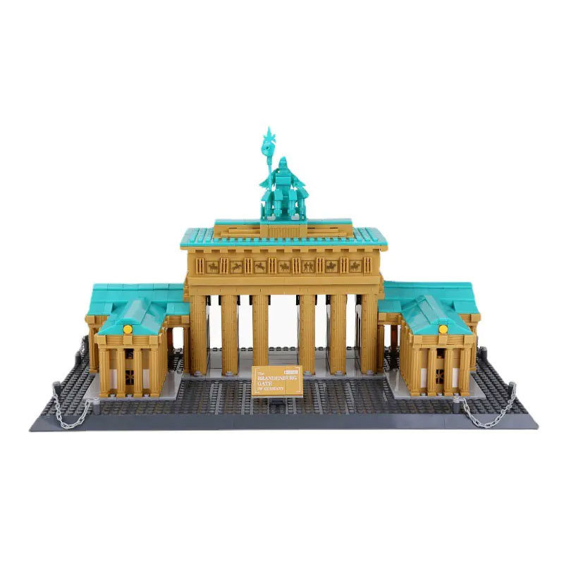 Wange 6211 Creator Expert Architecture Brandenburg Gate-Berlin Germany Modular Building Blocks 1552pcs Bricks Toys From China