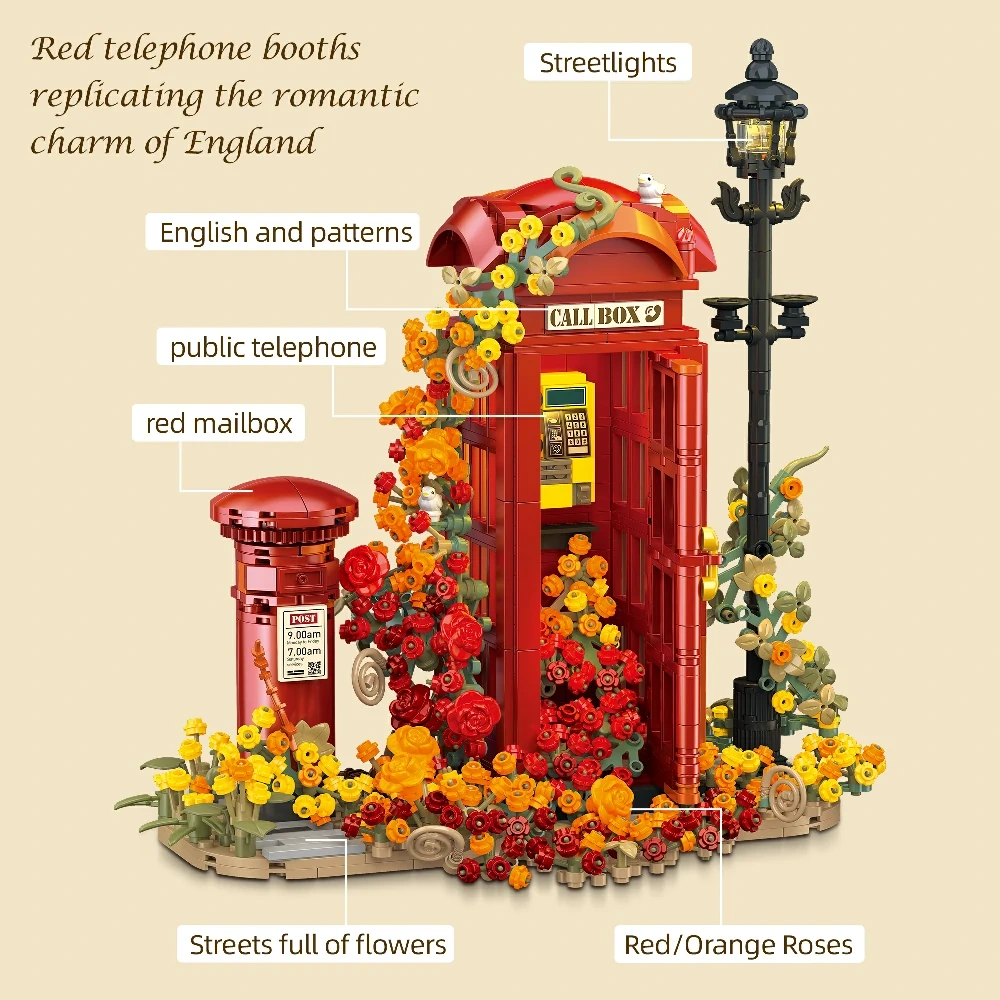 JIESTAR JJ9207 Telephone London Box Modular Buildings