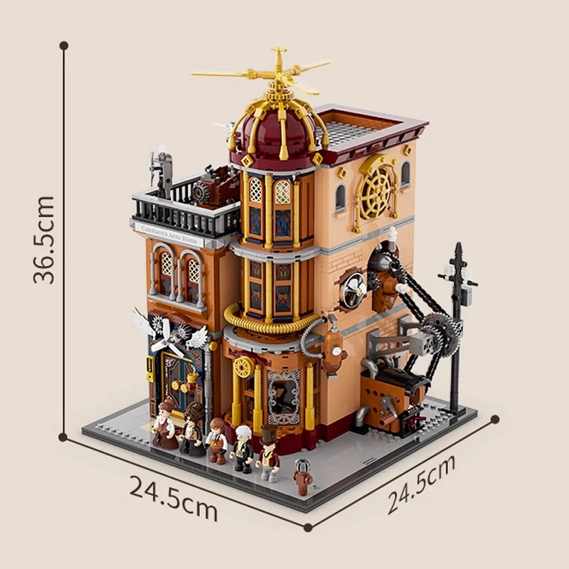 FunWhole F9050 Steampunk Flying Club Modular Buildings Europe Warehouse Express
