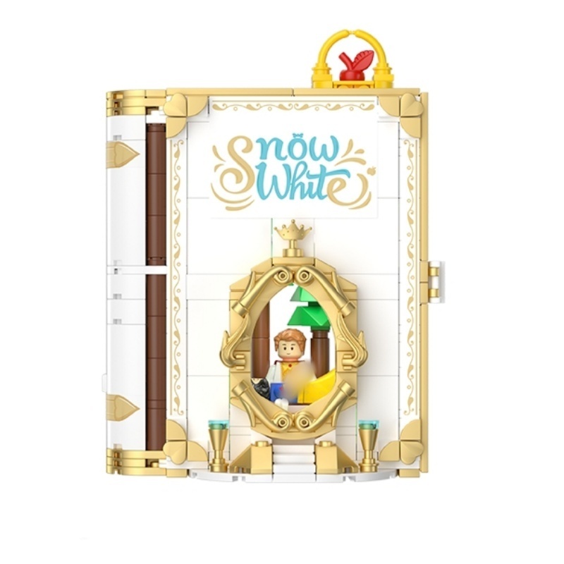 WEKKI Fairy Tale Town Fairy Tale Building Block Book Creator Expert