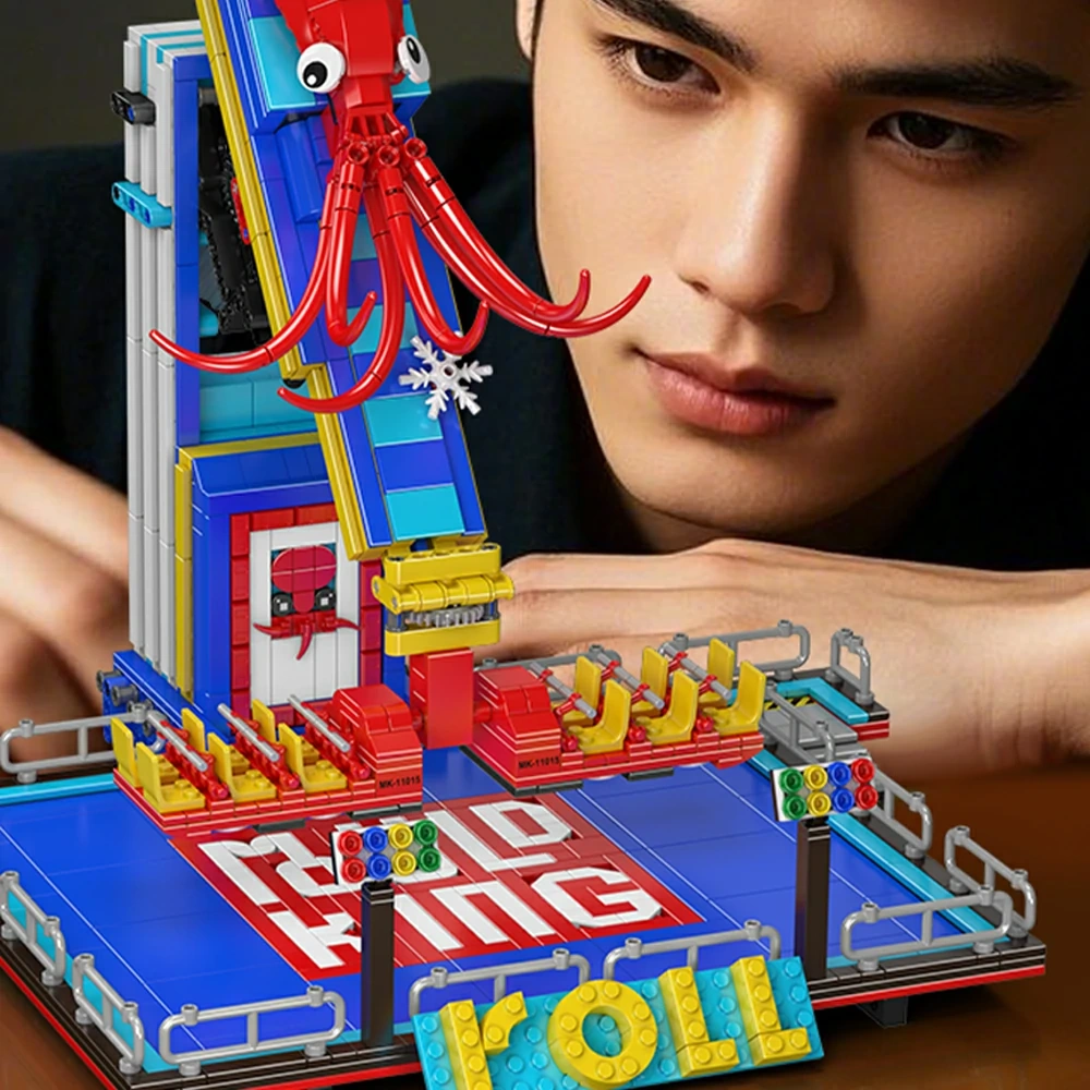 MouldKing 11015 Octopus Spin Ride Creator Expert