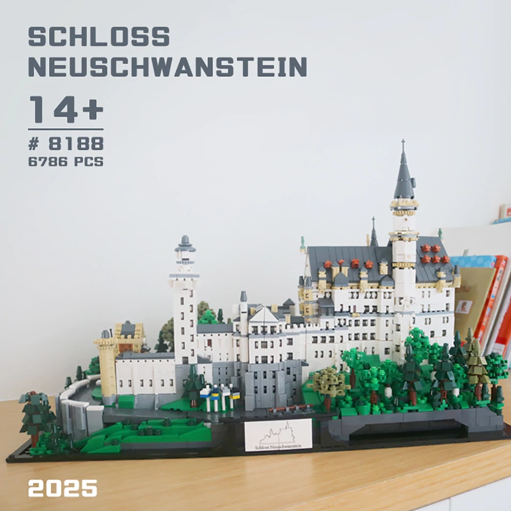 [Pre-sale] Custom 8188 SCHLOSS NEUSCHWANSTEIN Modular Buildings