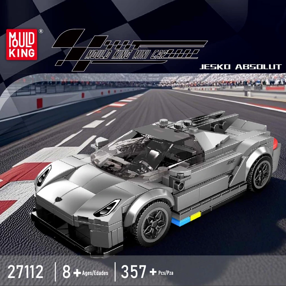 MouldKing Model Car Super Racers Speed Champions Collection 3