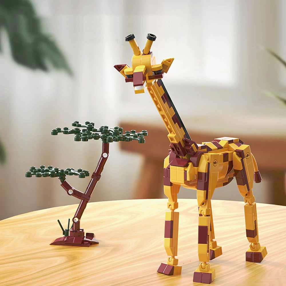 TUOMU T2020 4IN1 African Animals Creator Expert