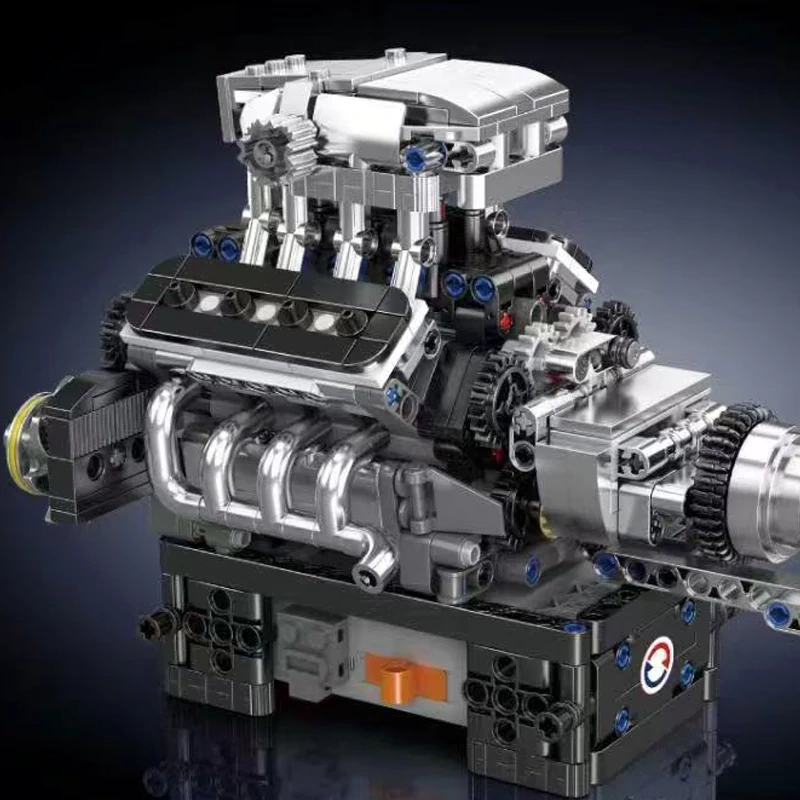 MouldKing 10206 MCL SUPERCAR V8 ENGINE Technic