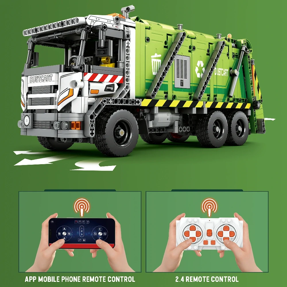 Reobrix 22022 Compressed Garbage Truck Technic