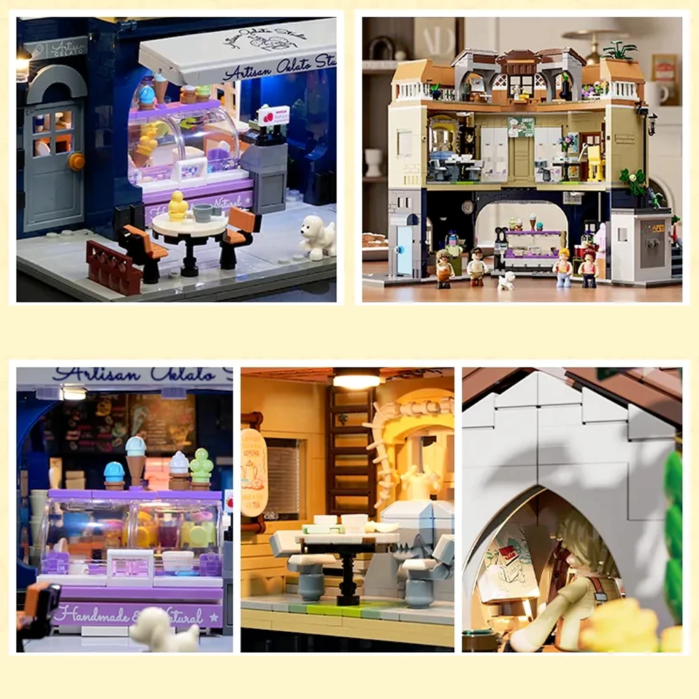 Funwhole F9078 Gelato Store Modular Buildings