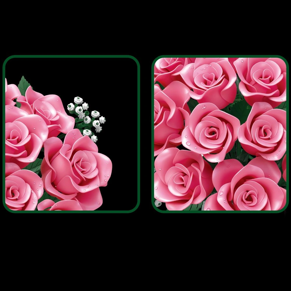 PINLEEN  BOUQUET OF ROSES Creator Expert